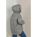 Пуховик жіночій DEGREES-YC-25209-GREY