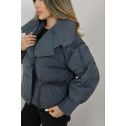 Пуховик жіночій DEGREES-YH-25038-GREY